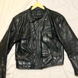 Hein Gericke rare Vintage leather biker jacket